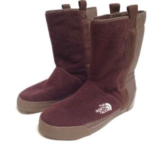 The North Face Ankle Booties Womens 8 Winter Ahel Fleece Lined Boots Size 8